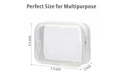 China High quality Multi-functional durable clear waterproof toiletry bags cosmetic bag supplier