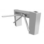Solenoid Valve Waist High Semi Auto Tripod Turnstile Gate For Door Access Control for sale