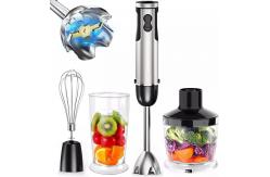 China 800 Watt 5 In 1 Immersion Hand Blender 12 Speed Turbo Mode supplier