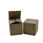 Foldable Recycled Soap Packaging Flat Pack Cardboard Boxes Essential Oil Perfume Bottle
