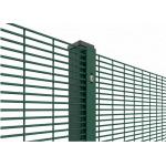 Powder Coating 358 Square Post 3mm Anti Climb Security Fencing Welded Wire for sale