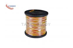 China Fiberglass Insulated 2*0.711mm 1000 Deg Thermocouple Cable supplier