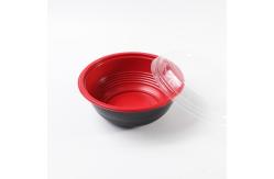 China Plastic Pet Round Dome Pastry Moon Cake Boxes fruit Container supplier
