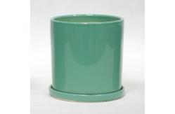 China Modern Glossy Ceramic Pots Lightweight For Indoor Decoration supplier