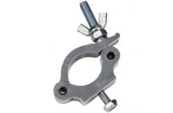 China Mini Lighting Truss Clamps Hook Speaker Rangka Rigging O Half Coupler supplier