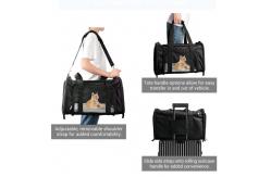 China 17in 11.2in Dog Carrier Backpack Airline Approved Machine Washed supplier