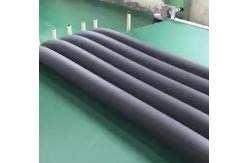 China Waterproof Fireproof Rubber Foam Insulation Pipe 2m 1.8m supplier