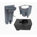 OEM Rotational Molding Products Mobile Toilet 8-10mm Thickness with UV Protection for sale