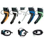 5m Electric Vehicle Type 2 Charging Cable 32A 250V AC Lightning Protection for sale