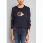 WOMEN'S 100% COTTON APPLIQUE EMBROIDERY KNITTED SWEATER ( PULLOVER ) for sale