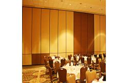 China Flexible Folding Soundproof Partition Wall Aluminum Frame Decorative supplier