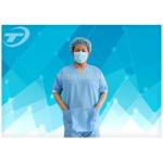 China Children And Adult Plastic Raincoat Disposable Scrub Suits With Food Grade manufacturer