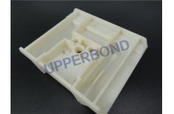 China Plastic White Guide Box HLP Cigarette Machine Spare Parts supplier