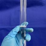 Fused Silicon Quartz Glass Tube Filter Tube Quartz Sand Core High Hardness for sale