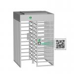 RS485 Access Control Full Height Turnstile Gate With QR Code Reader for sale