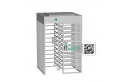China RS485 Access Control Full Height Turnstile Gate With QR Code Reader supplier