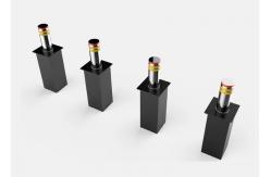 China Parking Safety Hydraulic Automatic Driveway Bollards With Led Light supplier
