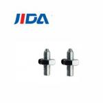 M2.5 9mm Cone End Hex Head Bolts And Nuts Blue White Zinc Plated for sale