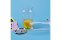 China 350ml Juice Jar Plastic supplier