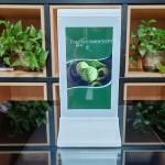 China 7 Inch Table Advertising Menu LCD Display Touch Screen With  Another Side Paper Poster manufacturer