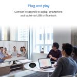 Remote Control 3x PTZ camera microphone conference group for tele-conferencing