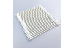 China Double Pointy Mini Compressed Cotton Head Micro Swab 3 Inch 3mm supplier