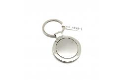 China Siliver Metal Keychain Holder Durable and Practical Solution supplier