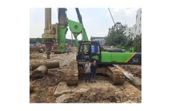 China ISO KR360E Hydraulic Rotary Pile Rig Track Width Max 4300mm supplier