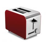 Square Lofter Stainless Steel 2 Piece Toaster Defrost Function
