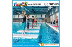 China DWF Material Customized Water Toys Inflatable Water Floats Yoga Exercise Mats supplier