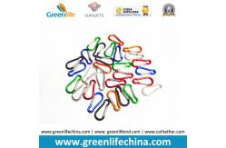 China Space Aluminum Top Quality Black/Red/Yellow Lockable Snap Carabiners supplier