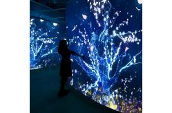 China 3200 Lumen Shopping Mall Interactive Games Projector 1024*768 Resolution supplier