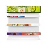 VETO 29 Inch Bar Lcd Display For Supermarket Shelves Ultra Wide Stretched Bar Screen HD Advertising Video Player for sale