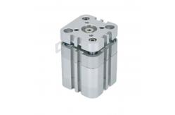 China Wrought Aluminium Alloy Piston Pneumatic Cylinder With Male Thread Port supplier