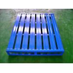 Powder Coated Heavy Duty Steel Pallets For Warehouse Management Storage for sale