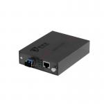 850nm Fiber Optic PoE Media Converter Gigabit Network Unmanaged Multimode SFP Cage for sale