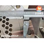 STAINLESS STEEL TUBESHEET PLATE MADE ASTM A240 SS316L CUSTOMIZED