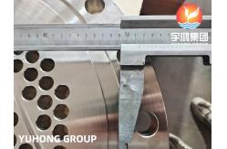 China STAINLESS STEEL TUBESHEET PLATE MADE ASTM A240 SS316L CUSTOMIZED supplier