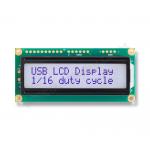 16*2 character USB interface FSTN STN LCD Module Winstar replace industrial use for sale