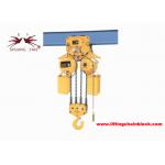 Alloy Steel 22000lb Electric Chain Hoist 10T With Beam Trolley for sale