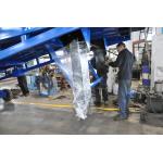 0.6m Mechanical Hydraulic Mobile Dock Ramp with Outriggers , 6000Kg