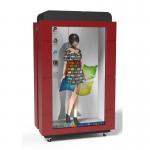 Vertical Transparent Touch Screen , Android Windows USB Input Transparent Lcd Monitor for sale