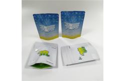 China Custom Resealable Childproof Mylar Digital Printed Stand Up Pouches With Zipper supplier