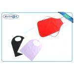 Colorful Disposable Bib and Apron PP Spunbond Non Woven For Household , Medical for sale
