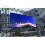 Outdoor LED display P 4 LED screen with truss and stage structure for concert for sale