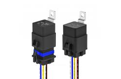 China 12V/24V 4pin/5pin Universal 40A Car Relay Waterproof Wire Harness Customization supplier
