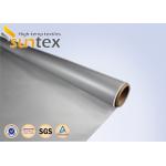 Customized 0.4mm Silicone Rubber Elastomer Coated Fiberglass Fabrics for sale
