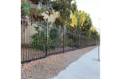 China 3d Textured Steel Tubular Fence Tactile Surface supplier