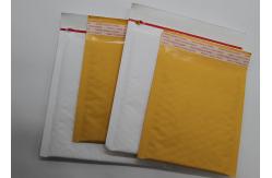 China Customized Yellow Kraft Paper Bubble Mailers Easy To Tear Padded For Mailing supplier