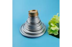 China O / D Shape Aluminum Foil Easy Peel Off Ends Easy Open Lid supplier